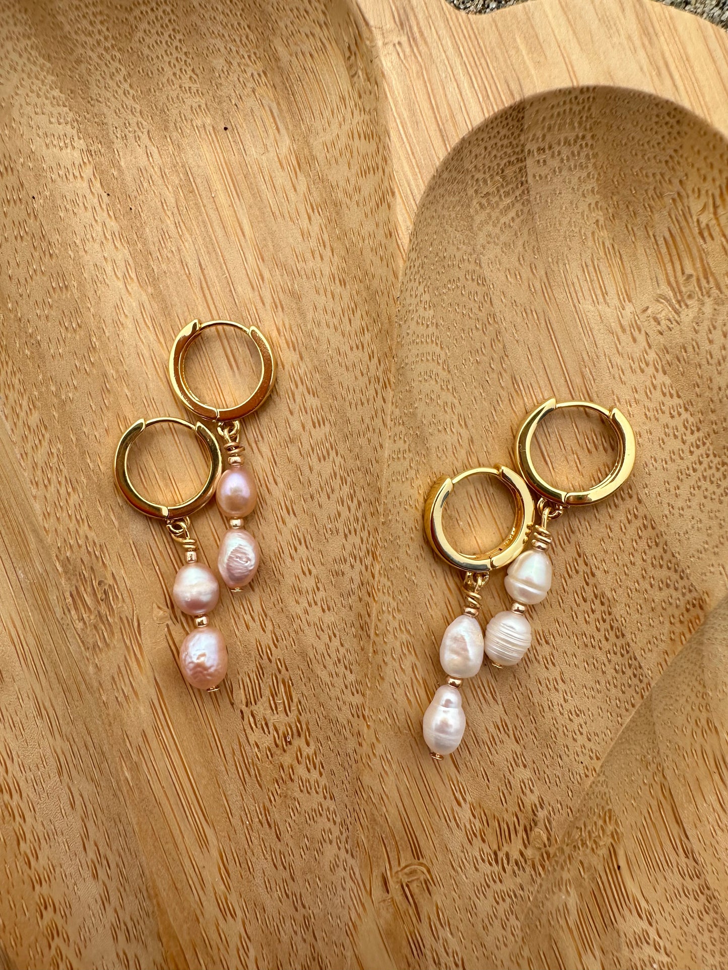 Dainty Pearl Earrings